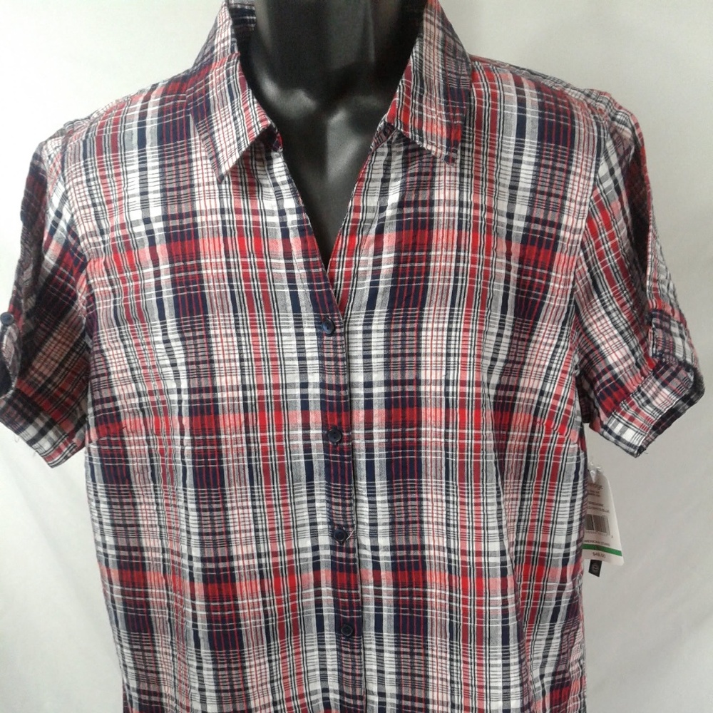 Men Breckenridge s/s short. size L